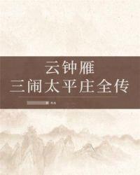 云钟雁三闹太平庄全传封面